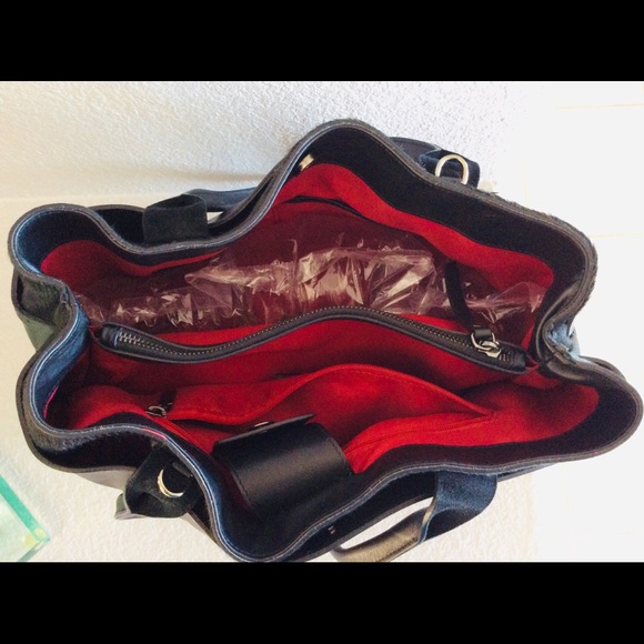 A. Bellucci Genuine Leather Italian Shoulder Bag - Picture 7 of 14